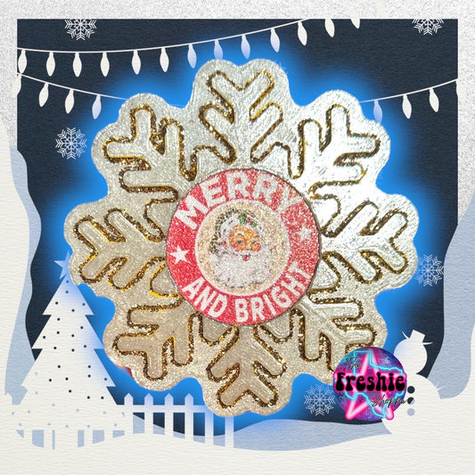 Snowflake W/ Cardstock Center