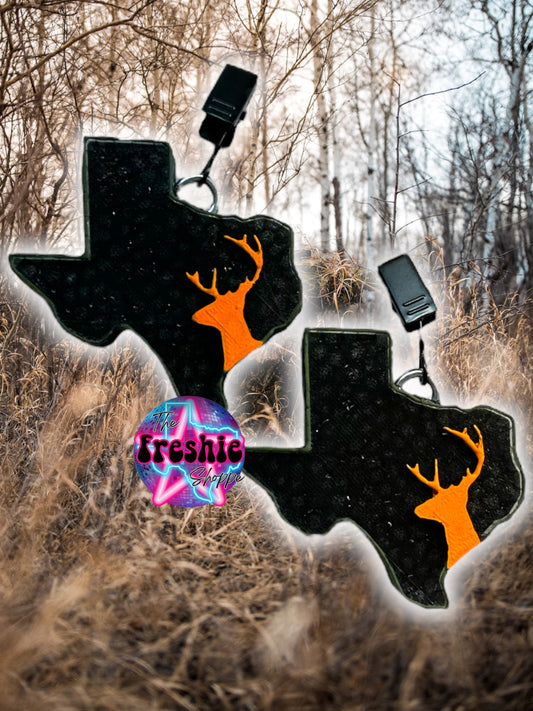 Texas w/ Deer Vent Clips