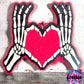 Skeleton Hand Heart