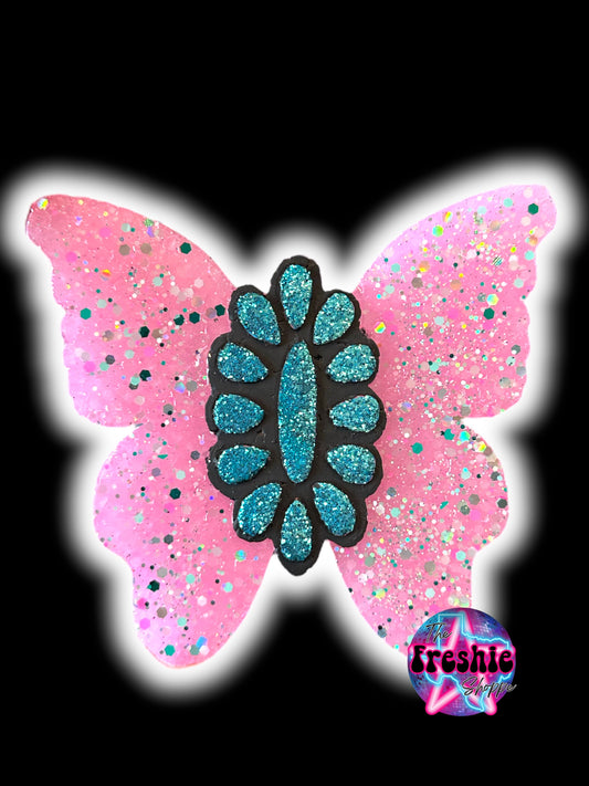 Butterfly w/ Turquoise Center