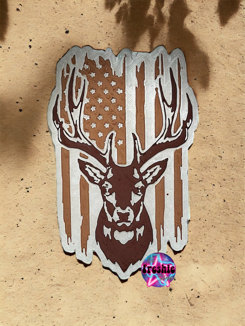 Buck American Flag