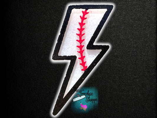 Baseball/softball lightning bolt